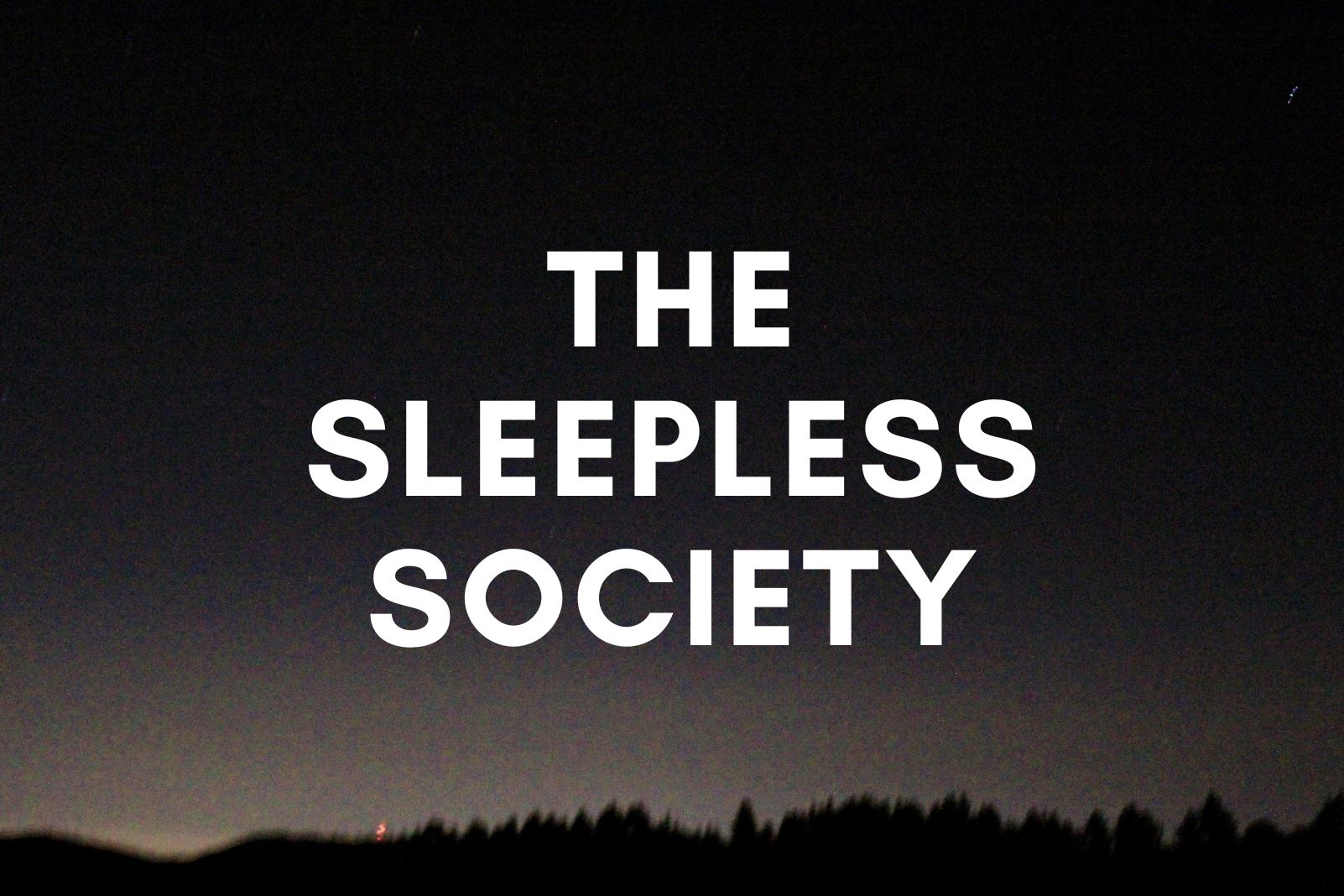 The Sleepless Society Logo